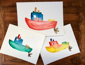 Tugboat Illustration