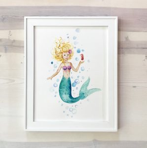 Mermaid Watercolor