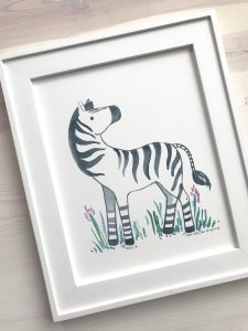 Zebra Watercolor