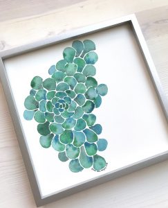 Succulent Watercolor