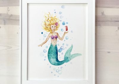 Mermaid Watercolor