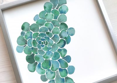 Succulent Watercolor